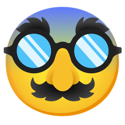 Fearful face and Disguised face