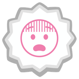 Fearful face and Fish cake with swirl