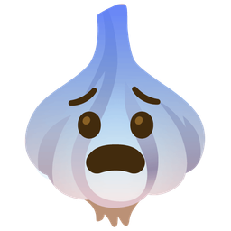 Fearful face and Garlic