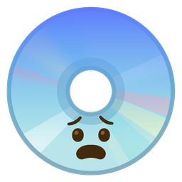 Fearful face and Optical disk