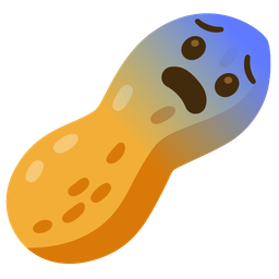 Fearful face and Peanuts