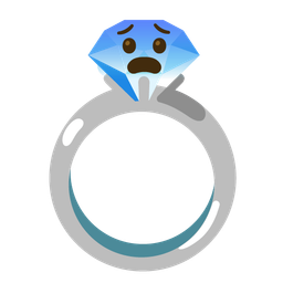 Fearful face and Ring