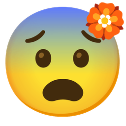 Fearful face and Rosette