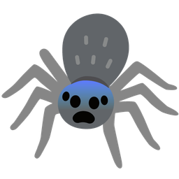 Fearful face and Spider