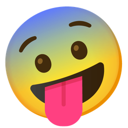 Fearful face and Zany face