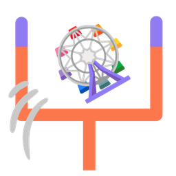 ferris wheel and american football