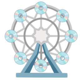 ferris wheel and optical disk