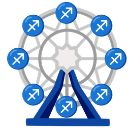 ferris wheel and Sagittarius