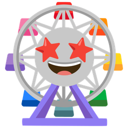 Ferris wheel and Star-struck