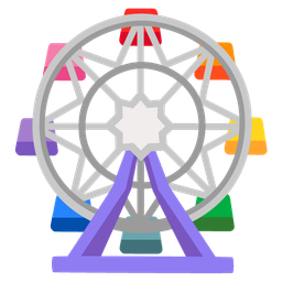 ferris wheel and star