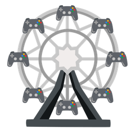 ferris wheel and video game