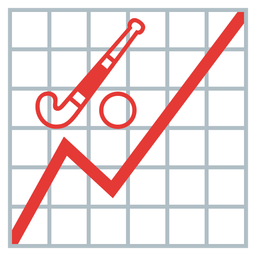 field hockey and chart increasing