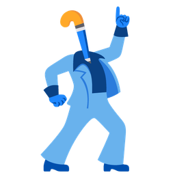 field hockey and mirror ball