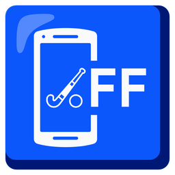 field hockey and mobile phone off