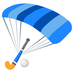 field hockey and parachute