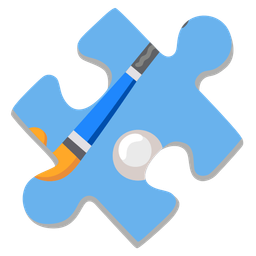 field hockey and puzzle piece