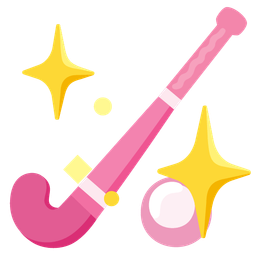 field hockey and sparkling heart