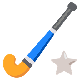 field hockey and star