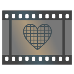 Film frames and Black heart