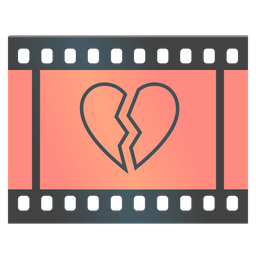 Film frames and Broken heart