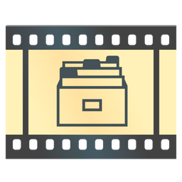 Film frames and Card file box