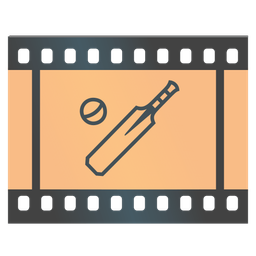 Film frames and Cricket game