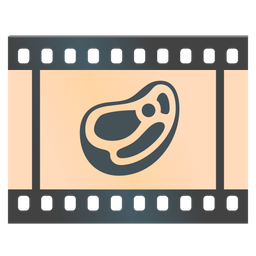 Film frames and Cut of meat