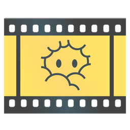 Film frames and Face in clouds