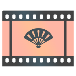 Film frames and Folding hand fan