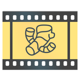 Film frames and Ginger root