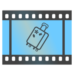 Film frames and Luggage