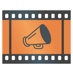 Film frames and Megaphone