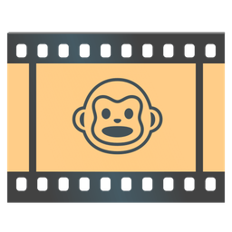Film frames and Monkey face