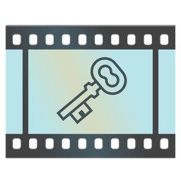 Film frames and Old key