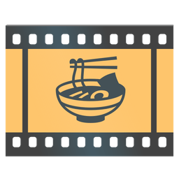 Film frames and Steaming bowl