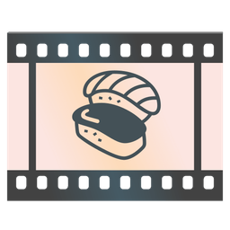 Film frames and Sushi