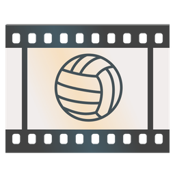 Film frames and Volleyball