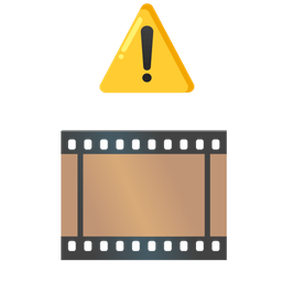 Film frames and Warning