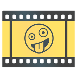 Film frames and Zany face