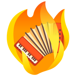 fire and accordion