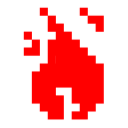 fire and alien monster