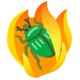 fire and beetle