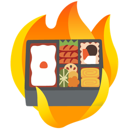 fire and bento box