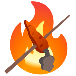 fire and carrot