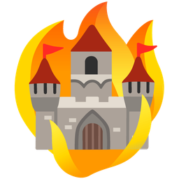 fire and castle