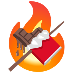 fire and chocolate bar