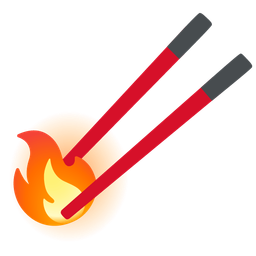 fire and chopsticks