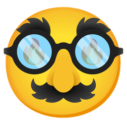 fire and disguised face