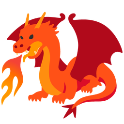 fire and dragon