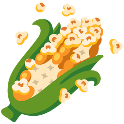 fire and ear of corn